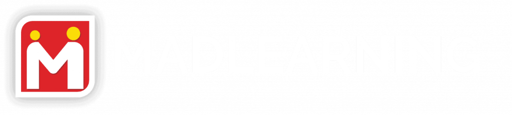 MAD LEARNING logo - dark mode