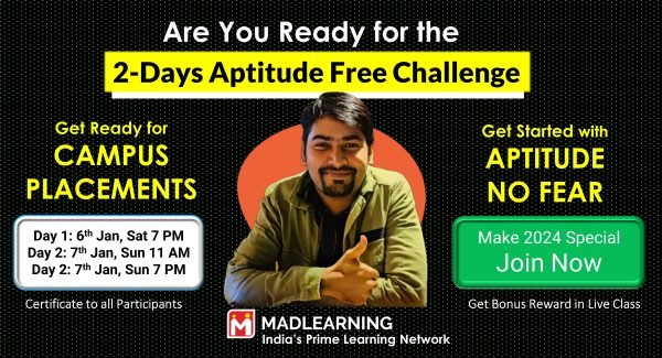 Aptitude Free Challenge